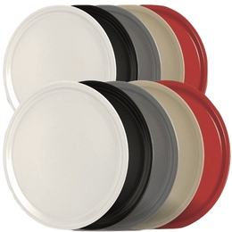 Product Image ΚΟΚΚΙΝΗ ΠΙΑΤΕΛΑ ΣΤΡΟΓΓΥΛΗ ΠΙΤΣΑΣ 33cm