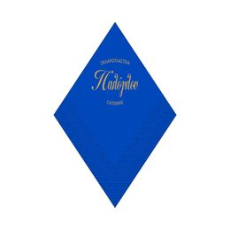Product Image ΜΠΛΕ ΧΑΡΤΟΠΕΤΣΕΤΑ ΠΟΛΥΤΕΛΕΙΑΣ  (24x24cm)