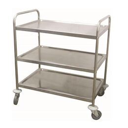 Product Image ΚΑΡΟΤΣΙ ΤΡΟΛΕΪ ΜΕ 3 ΡΑΦΙΑ 83Χ51Χ95cm J12529/83