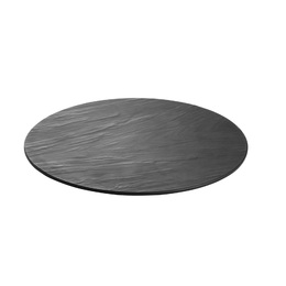 Product Image ΣΤΡΟΓΓΥΛΗ ΠΛΑΚΑ ΑΠΟ ΦΥΣΙΚΟ ΣΧΙΣΤΟΛΙΘΟ 26cm