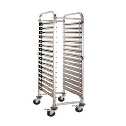 Product Image ΤΡΟΛΕΙ ΙΝΟΧ 15 ΘΕΣΕΩΝ (46,5x62x171cm)