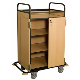 Product Image ΤΡΟΛΕΙ ΤΡΟΦΟΔΟΣΙΑΣ mini bar ΜΕ ΠΟΡΤΕΣ ΚΑΙ ΚΛΕΙΔΑΡΙΑ  RM801