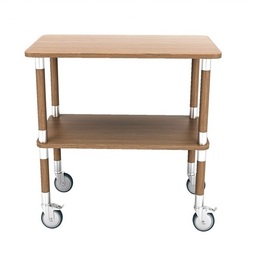 Product Image ΞΥΛΙΝΟ ΤΡΟΛΕΙ GUERIDON 2 ΡΑΦΙΩΝ RM 602