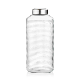 ΜΠΟΥΚΑΛΙ ΓΥΑΛΙΝΟ ΜΕ ΠΩΜΑ INOX 1,8LT 1