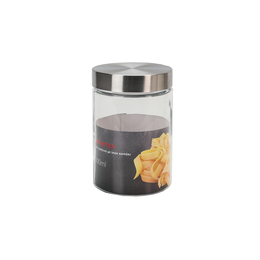 ΔΟΧΕΙΟ ΓΥΑΛΙΝΟ ΜΕ INOX ΚΑΠΑΚΙ 1,3LT 1