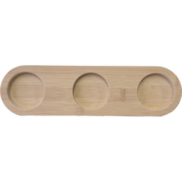ΞΥΛΙΝΗ ΒΑΣΗ ΜΕ ΕΣΟΧΕΣ ΓΙΑ DIP(6-8CM) 3 ΘΕΣΕΩΝ 1